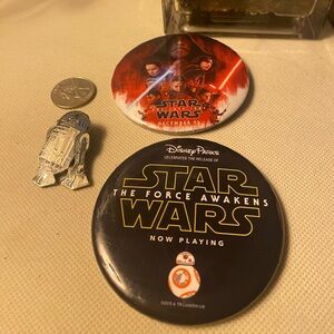 Disney Star Wars Collectible Button Set